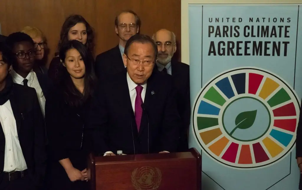 paris agreement 2016