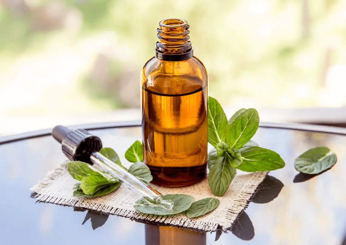 essential oil bottle
